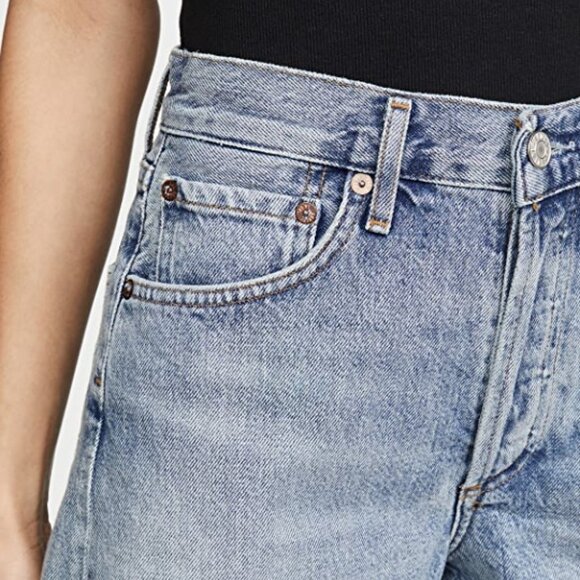 AGOLDE Reese Relaxed Cutoff Shorts  SZ 25 - Picture 6 of 13